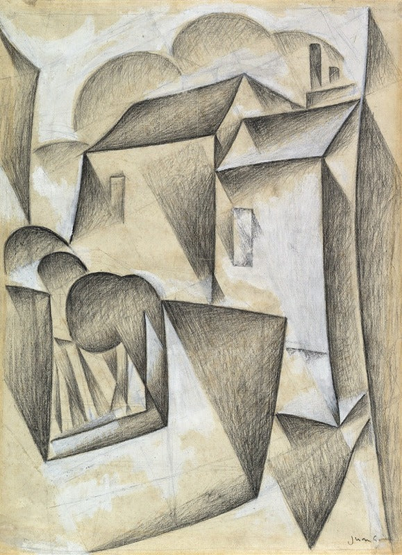 Place Ravignan (1911), par Juan Gris