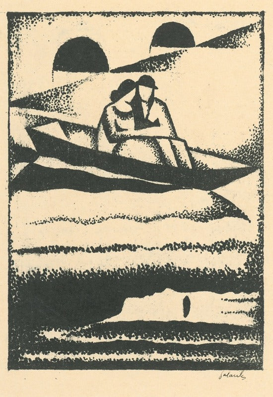 Sur la Rivière (1924), par Mikuláš Galanda