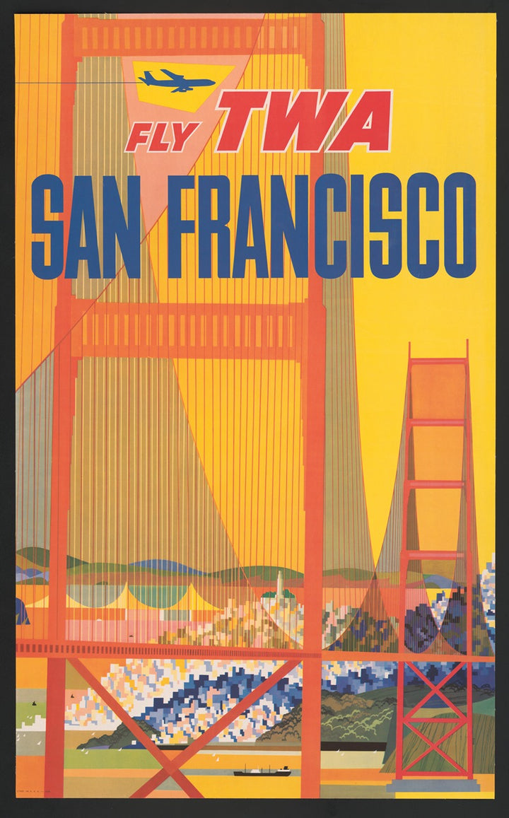 TWA San Francisco (1957), par David Klein