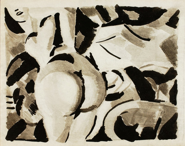 Femme Nue, de Dos (1927), par Carl Newman
