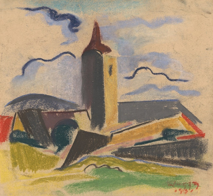 Eglise de Village (1931), par Zoltán Palugyay