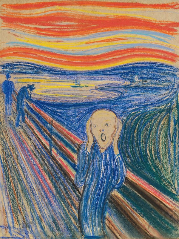Le Cri (1895), par Edvard Munch