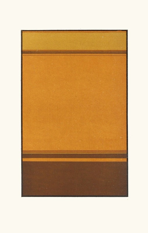 L’Harmonie de l’Analogie en Orange Brisé et Jaune-Brun (1912), par James Ward
