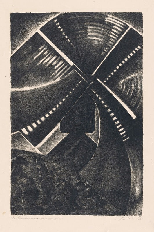 Et en bas étaient les hommes (1925), par Frederika Sophia Cohen