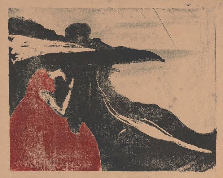 Mélancolie II (1898), par Edvard Munch