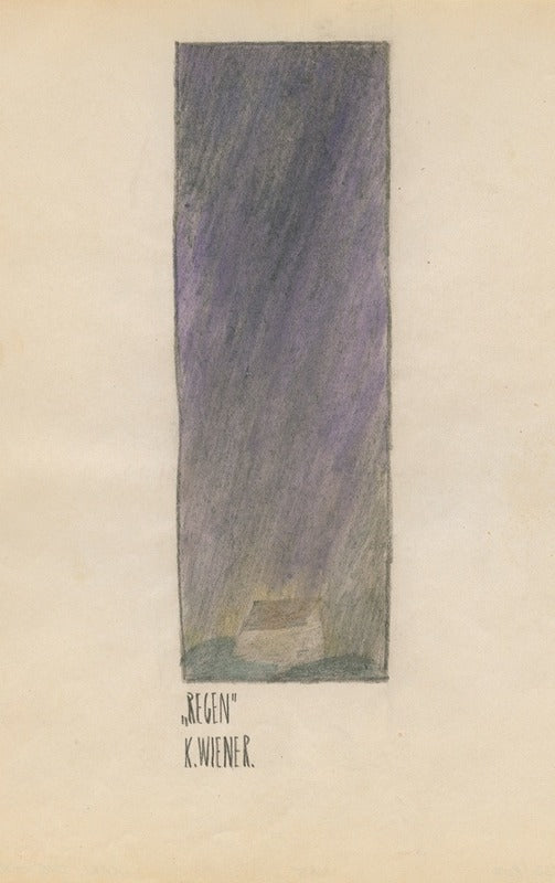 Regen (1921), par Karl Wiener