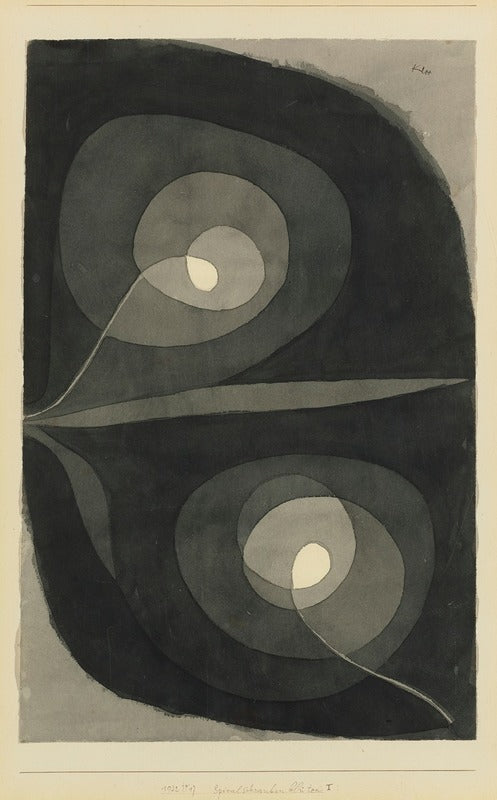 Fleurs en Spirales (1932), par Paul Klee