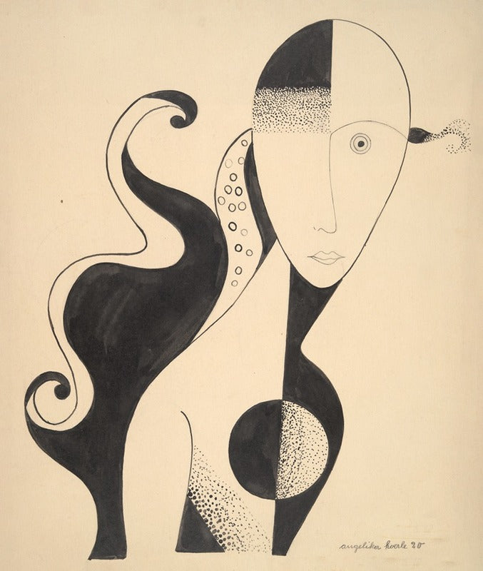 Buste de Femme (1920), par Angelika Hoerle