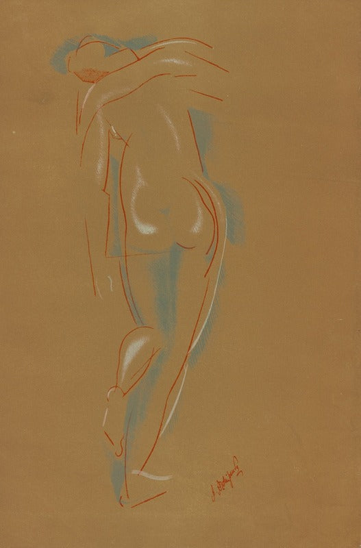 Nu Abstrait (1895), par Auguste Rodin