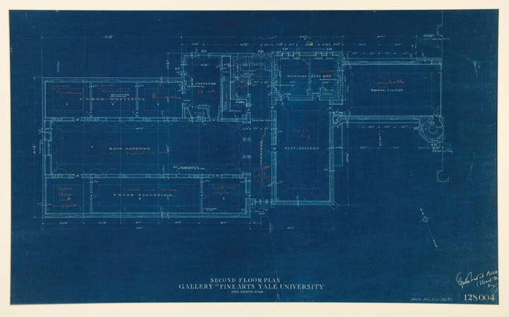 Second Etage de la Galerie des Arts, Yale (1929), par Egerton Swartwout