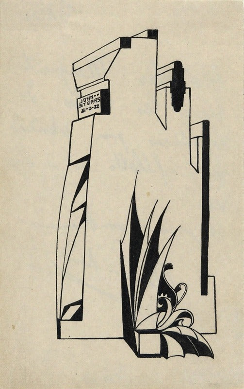 Etude Pour une Sculpture en Métal (1922), par John Henry Bradley Storrs