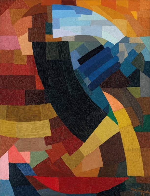 Fragments de Figure (1928), par Otto Freundlich