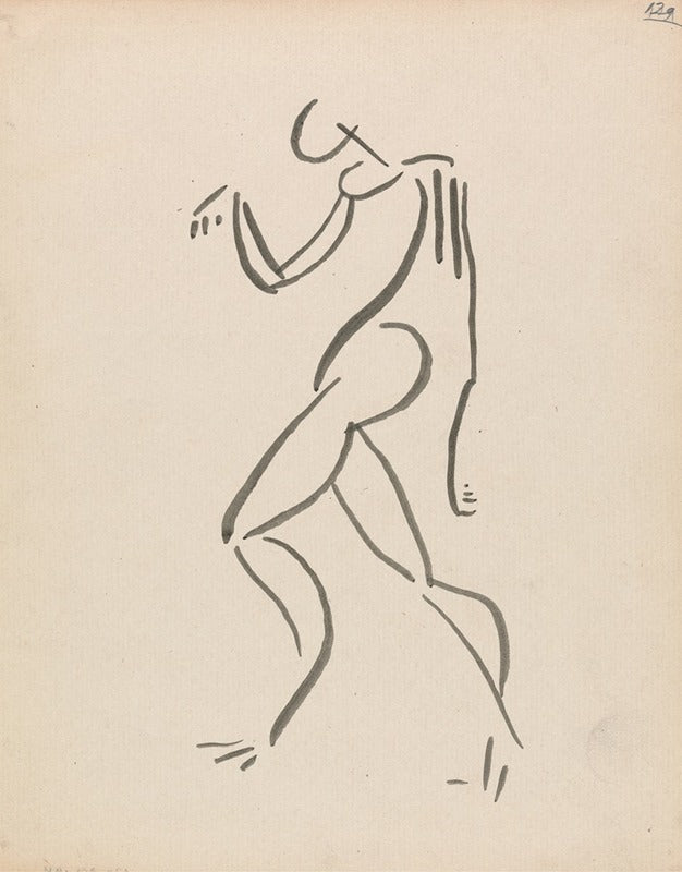 Figure Dansante (1910), par Henri Gaudier-Brzeska