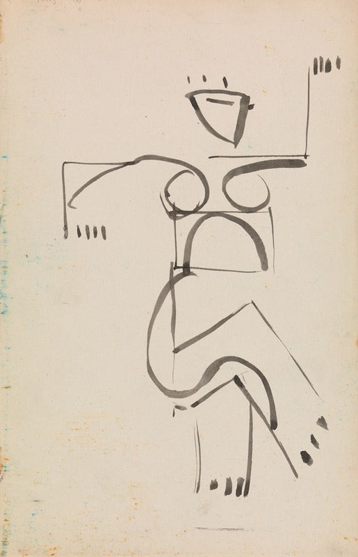 Figure Dansante 3 (1910), par Henri Gaudier-Brzeska