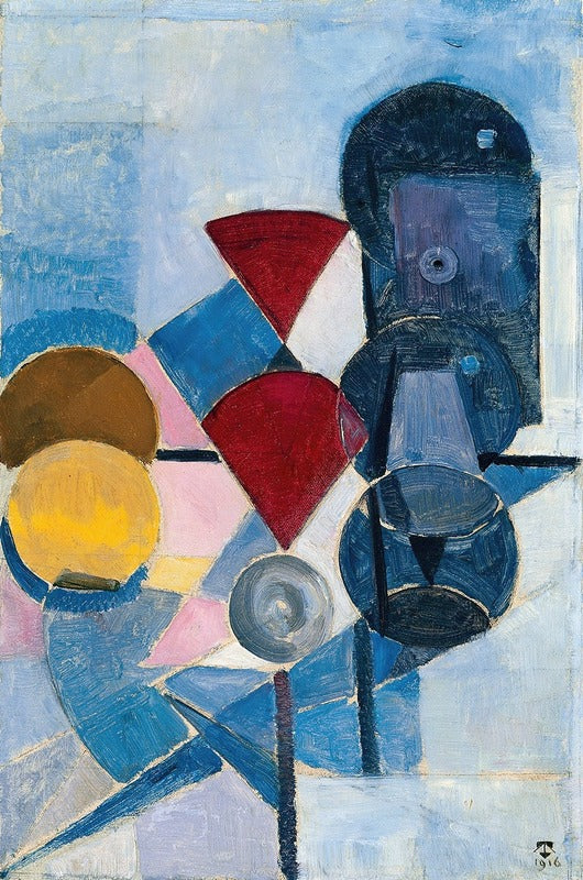 Composition II (1916), par Theo van Doesburg