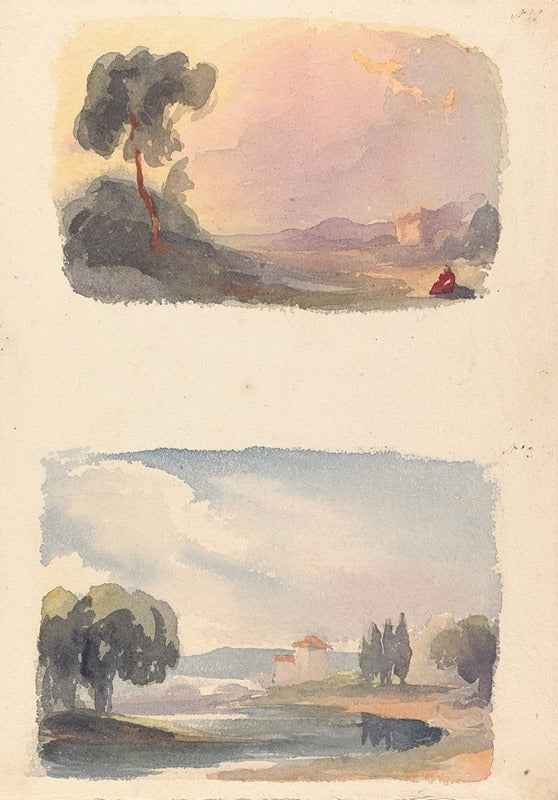 Paysages et Distances (c.1850), par Thomas Sully