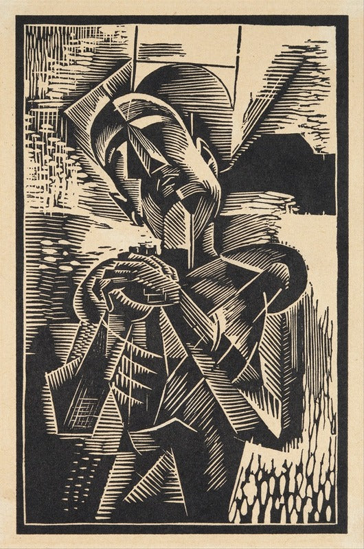 Supplique (1915), par Bohumil Kubišta