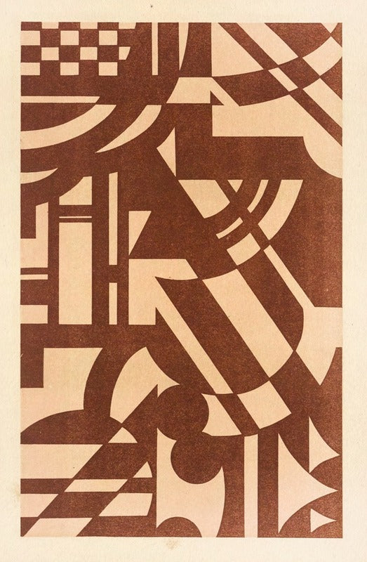 Schéma Abstrait, Planche 07 (1930), par Mizuki Heitaro