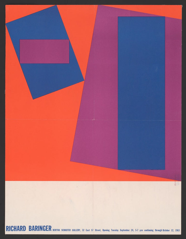 Bertha Schaefer Gallery (1963), par Richard Baringer