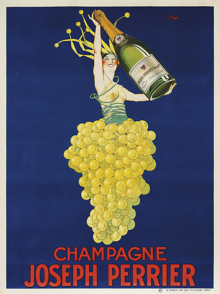 Champagne Joseph Perrier (1908), par Joseph Stall