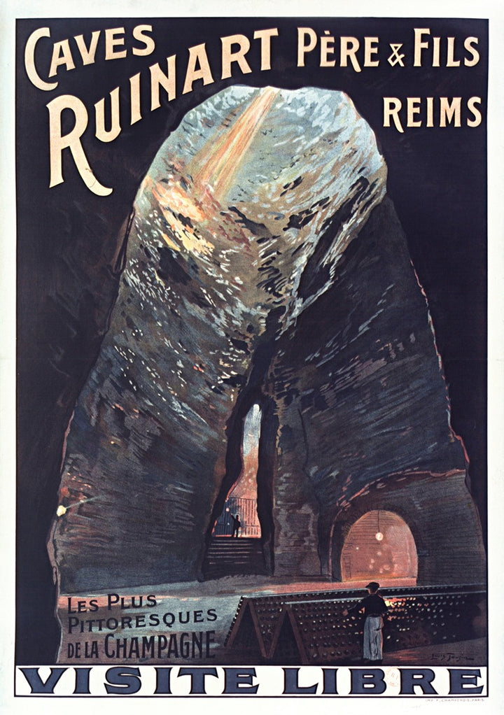 Caves Ruinart (1914), par Louis Tauzin