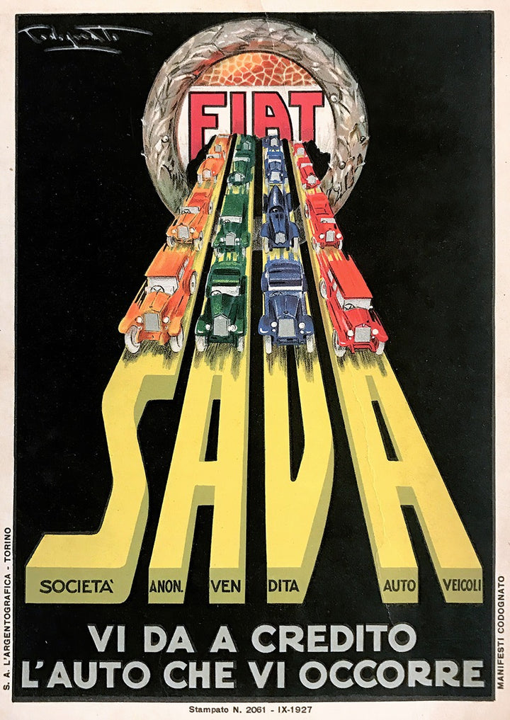 Fiat Sava (1927), par Plinio Codognato