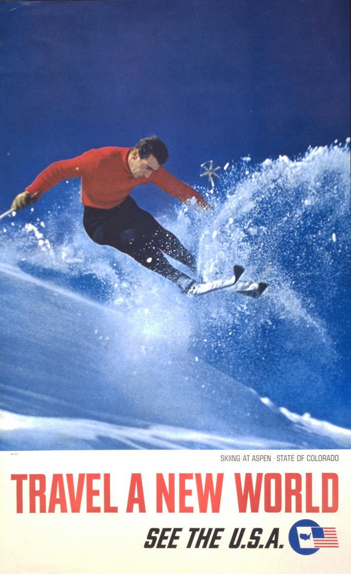 Skier à Aspen, Colorado (1962), See The USA