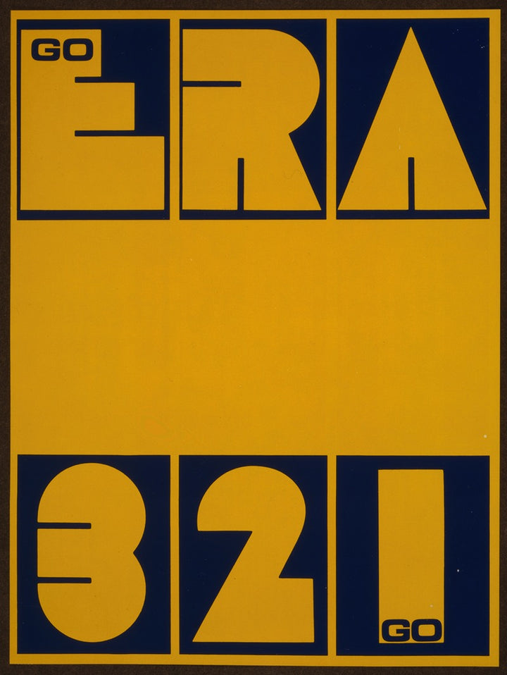 Go ERA 3 2 1 (c.1930), par US League of Women Voters