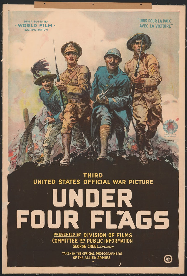 Sous les Quatre Drapeaux (1917), par Philip Martiny
