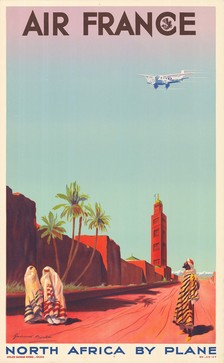 Air France, Afrique du Nord (1935), Maurice Guiraud-Rivière