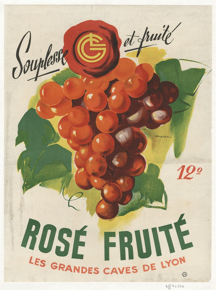 Rosé Fruité (c.1950), Les Grandes Caves de Lyon