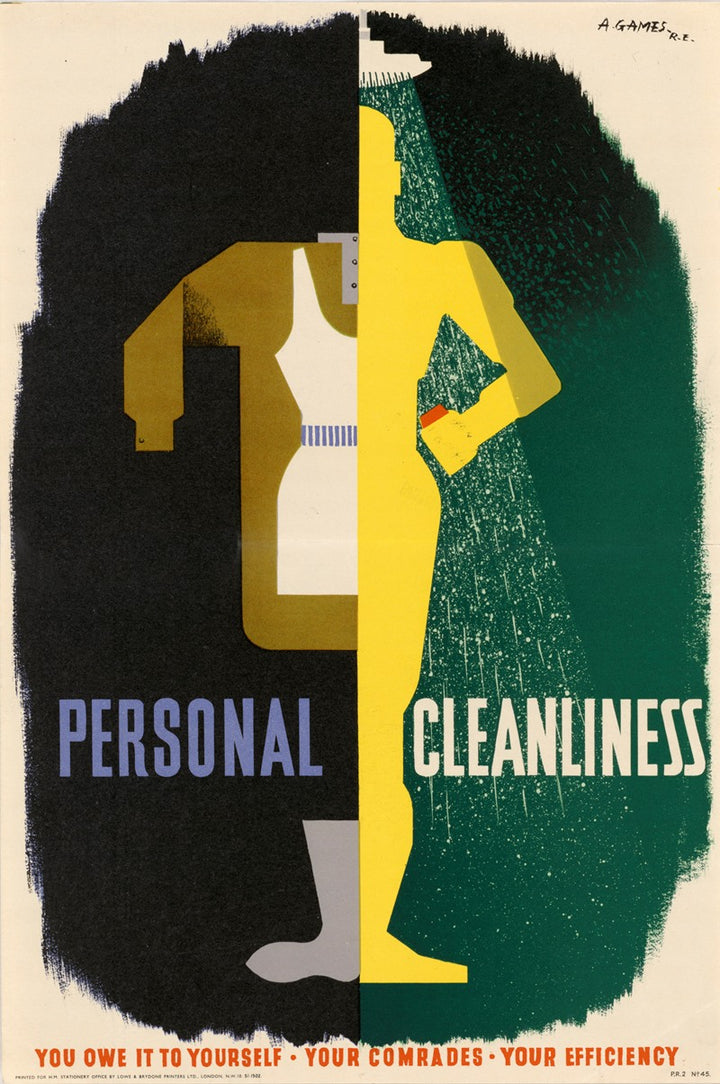 Hygiène Personnelle (c.1942), par Abram Games