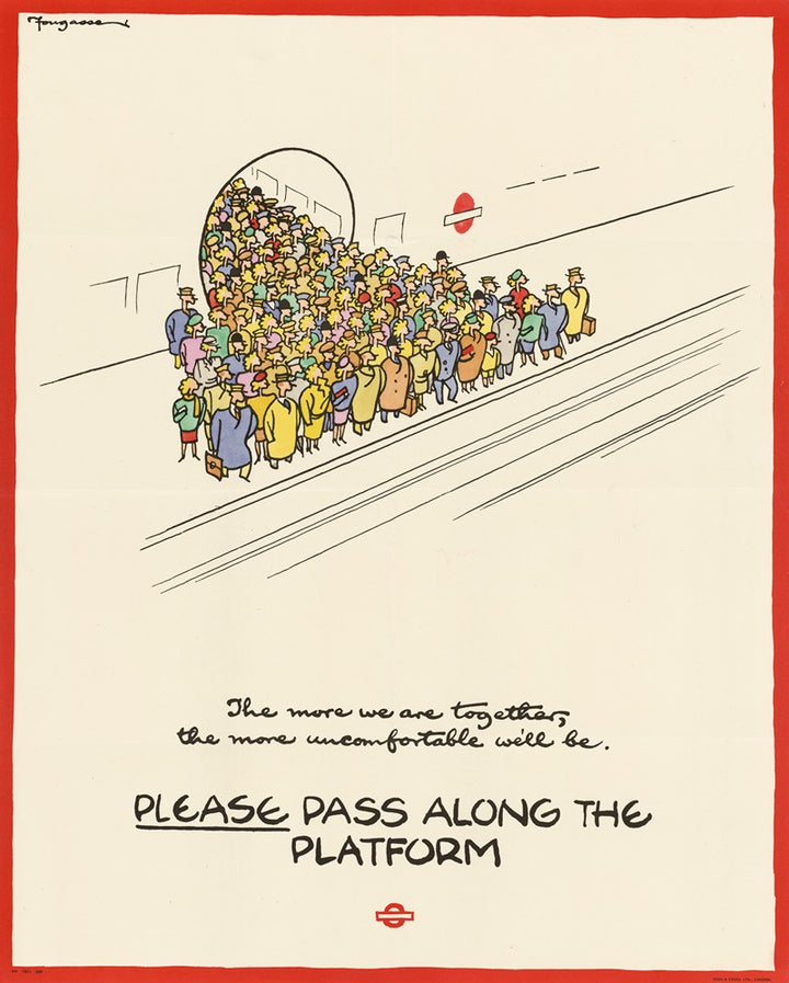 Please Pass Along the Platform (c.1935), par Cyril Kenneth Bird
