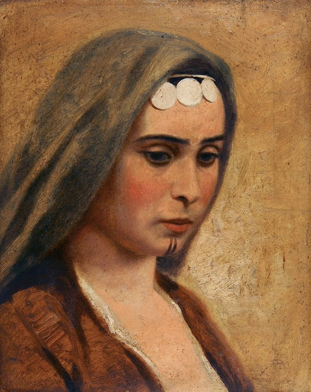 Femme Arabe (c.1875), par Miner Kilbourne Kellogg
