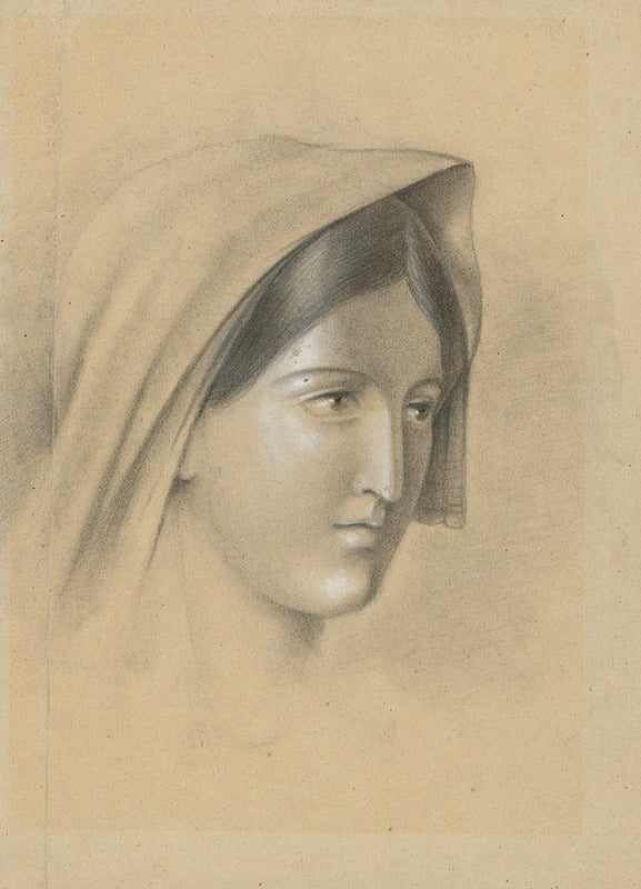 Portrait de Femme Avec Son Voile (1870), par Ladislav Mednyánszky