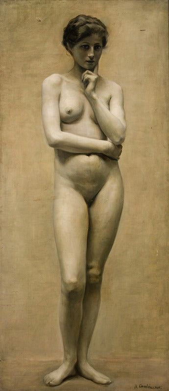 Nu Féminin (1895), par Maria Chmielowska