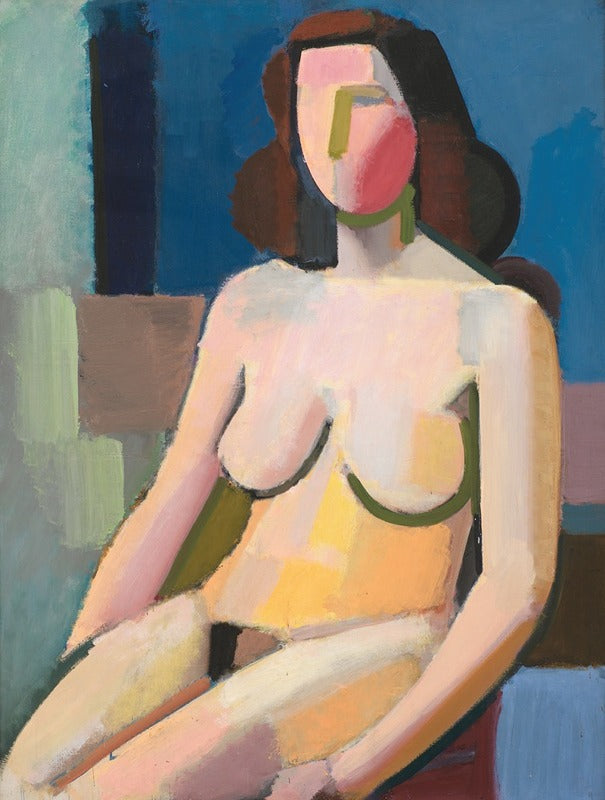 Nu Féminin Assis (1940), par Vilhelm Lundstrøm