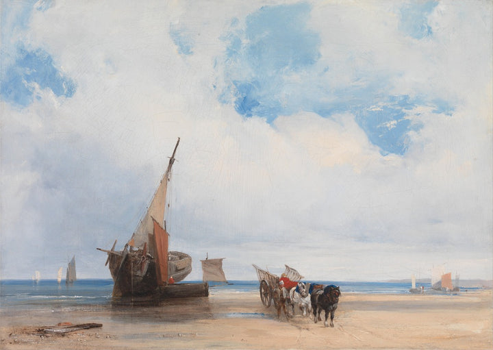 Près de Trouville (1825), par Richard Parkes Bonington