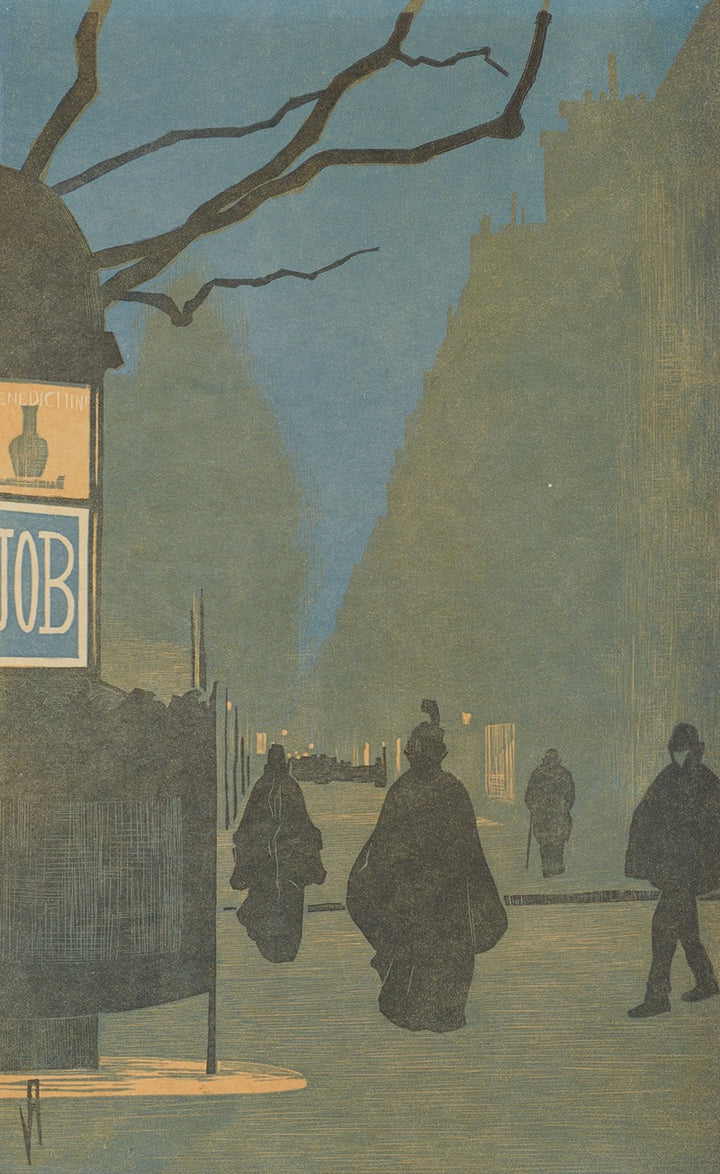 Boulevard Malesherbes Le Soir (1899), par Amédée Joyau