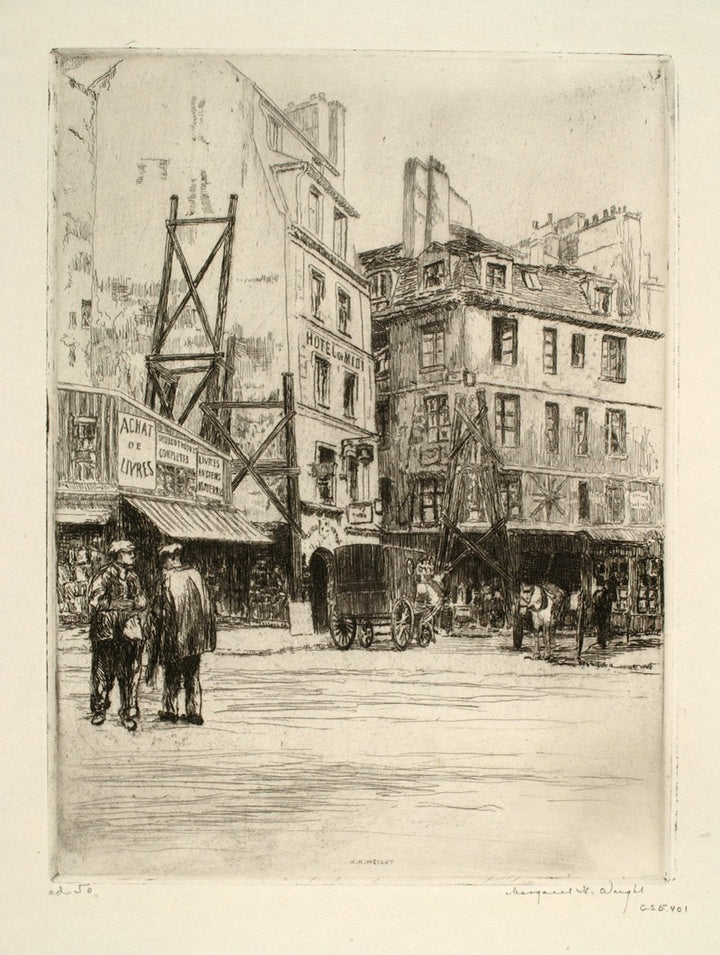Rue de Paris (1901), par Margaret H. Wright