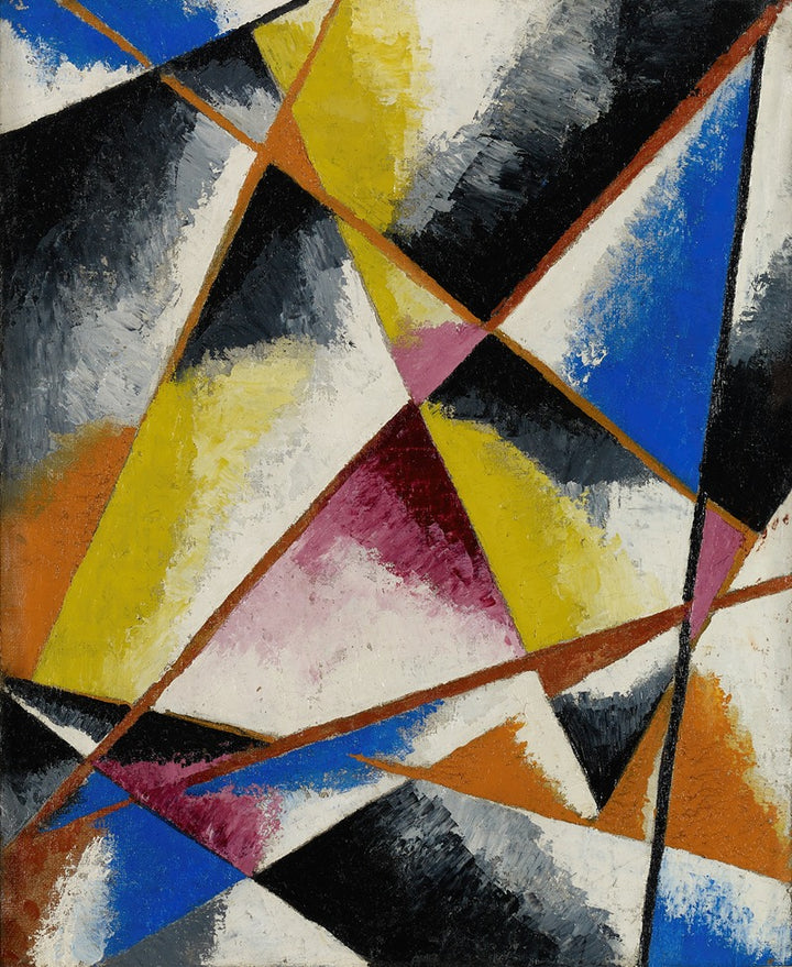Composition Sans Nom (c.1916), par Lyubov Popova
