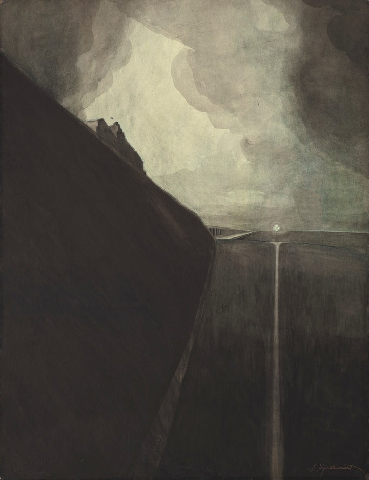 Digue et Plage d’Ostende (1908), par Léon Spilliaert