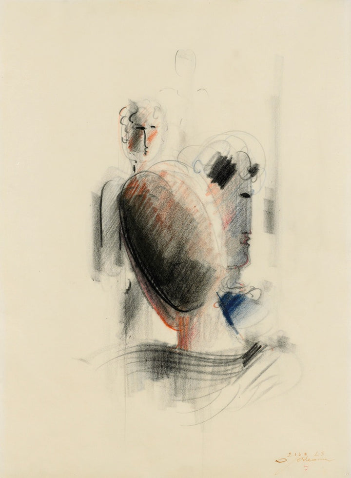 Trois Têtes (1936), par Oskar Schlemmer