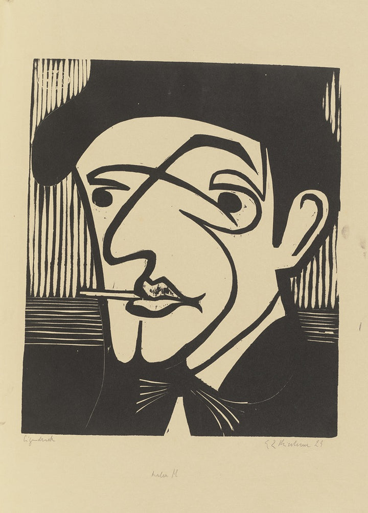 Maler M. (1930), par Ernst Ludwig Kirchner