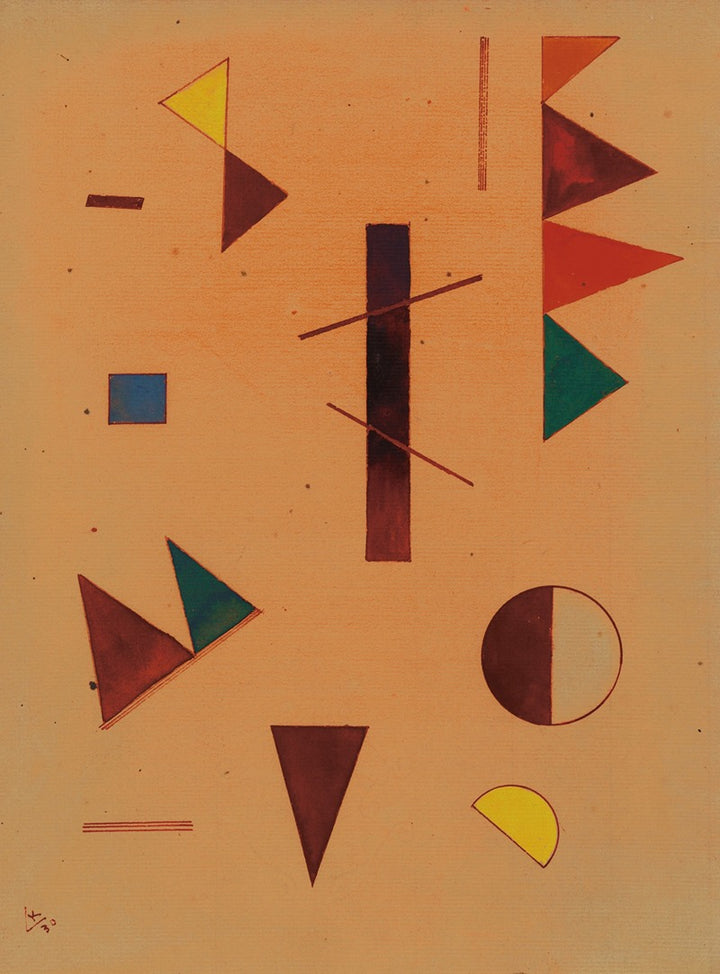 Distrait (1930), par Vassily Kandinsky