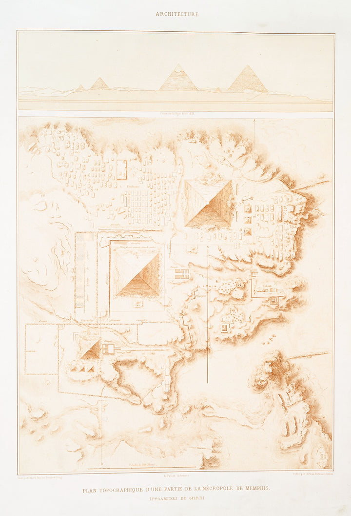 Nécropole de Memphis (1878), par Émile Prisse d'Avennes