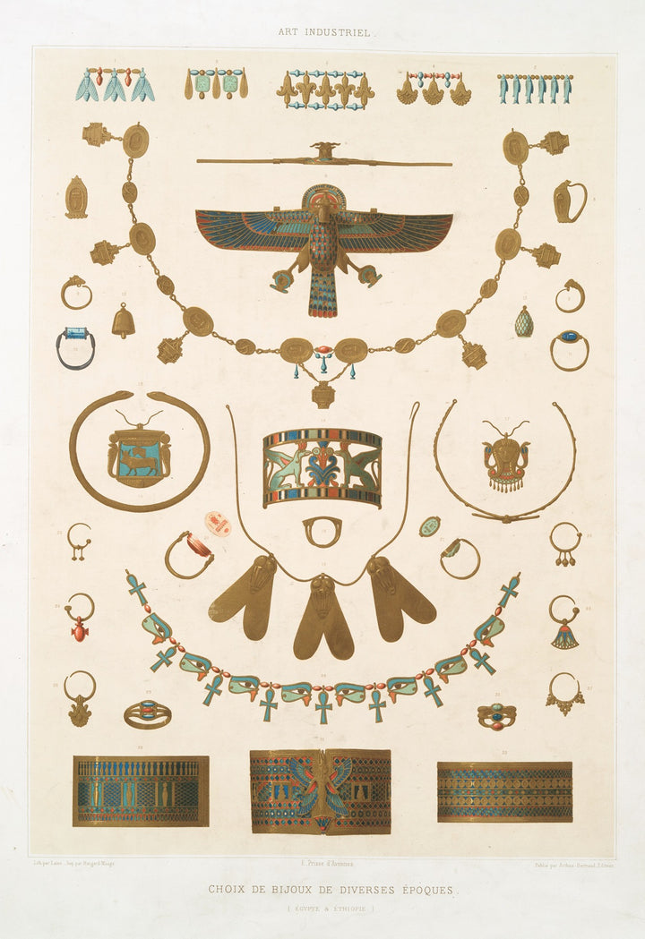 Choix de Bijoux, Egypte & Ethiopie (1878), par Émile Prisse d'Avennes