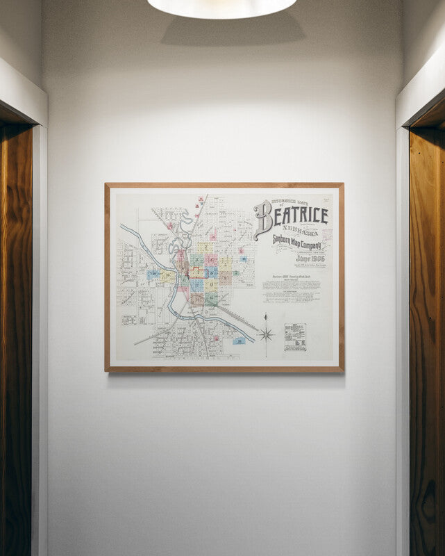 Carte de Beatrice, Nebraska (1906), Sanborn Map Company