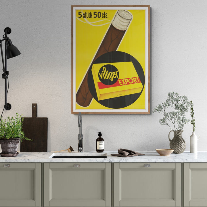 Cigares Villiger Export (1937), par Johannes Handschin