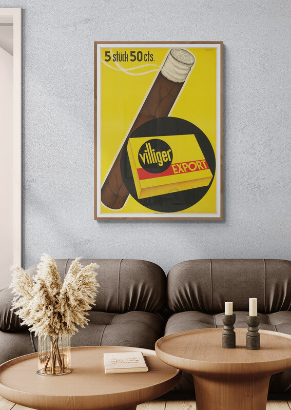Cigares Villiger Export (1937), par Johannes Handschin